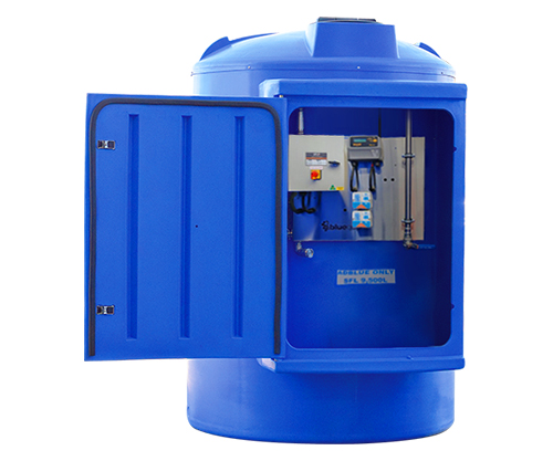 BM Self Bunded Round Retail Forecourt Tank